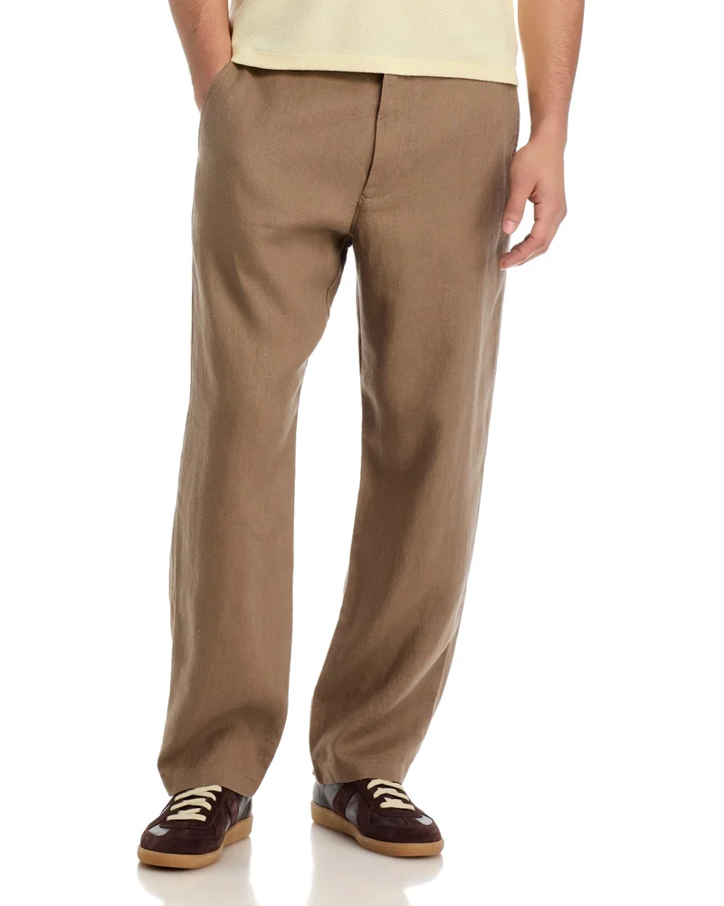 Aden 1454 Relaxed Fit Linen Pants