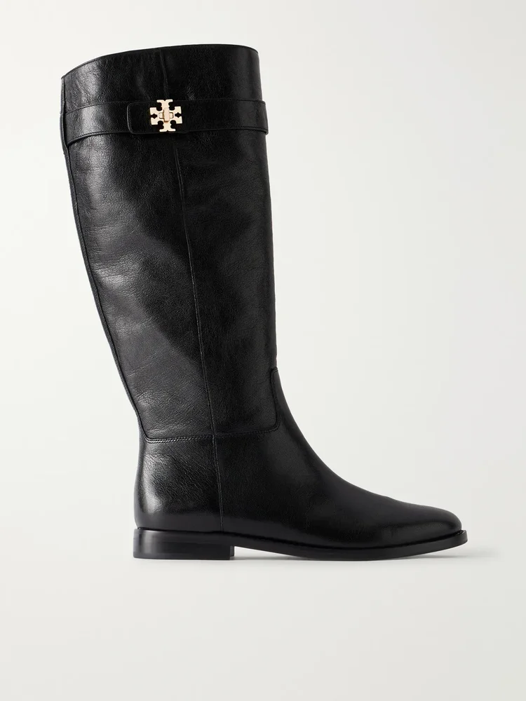 Fellini leather knee boots