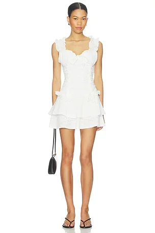Bronte Ruffled Corset Mini Dress