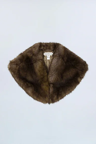 Elyonne Faux Fur Shawl