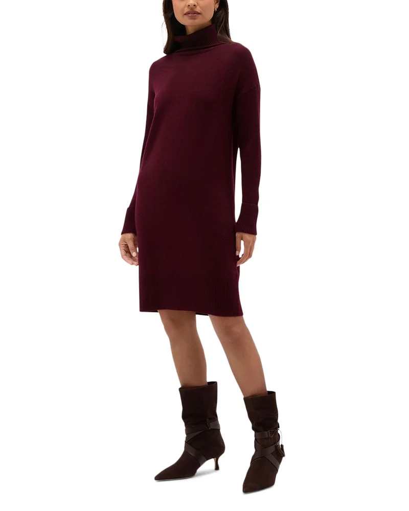 Ava Turtleneck Knit Dress
