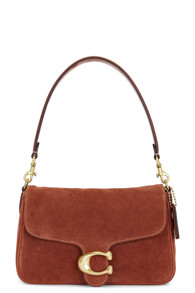 Suede Soft Tabby Shoulder Bag