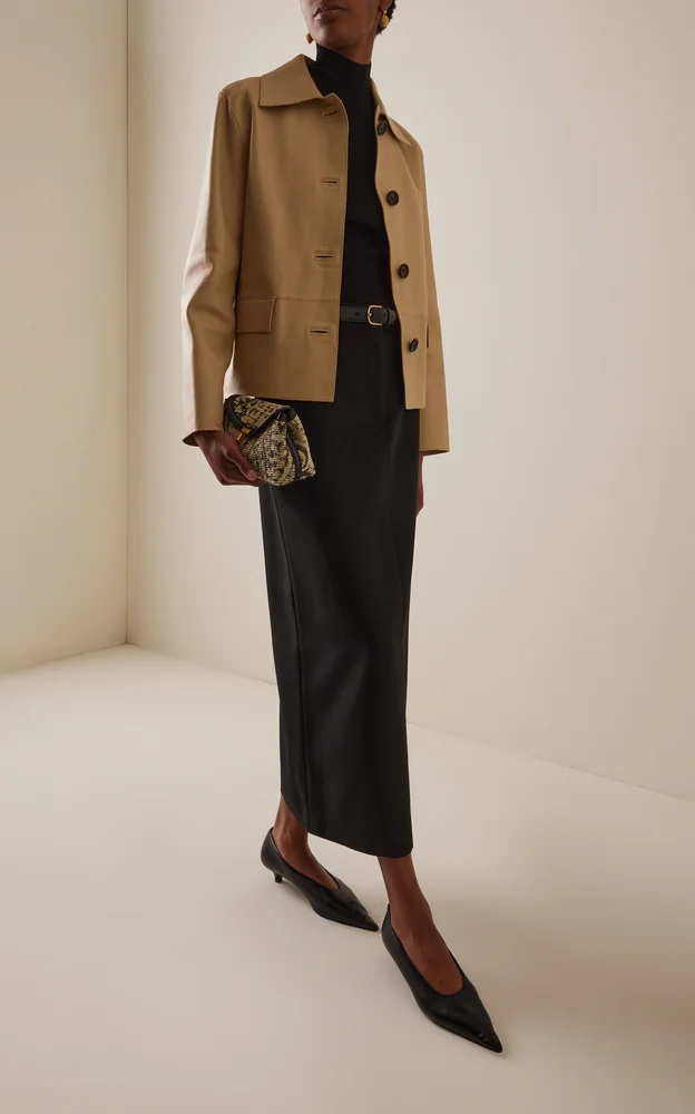 Bonded Leather Car Jacket