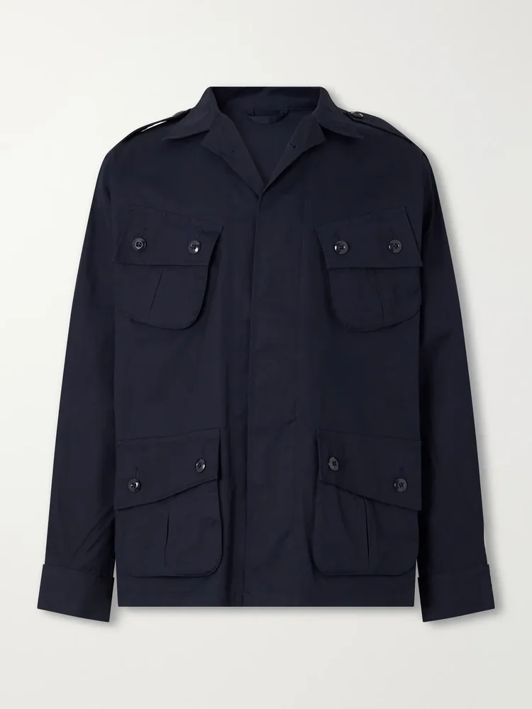 Jungle Cotton-Gabardine Jacket