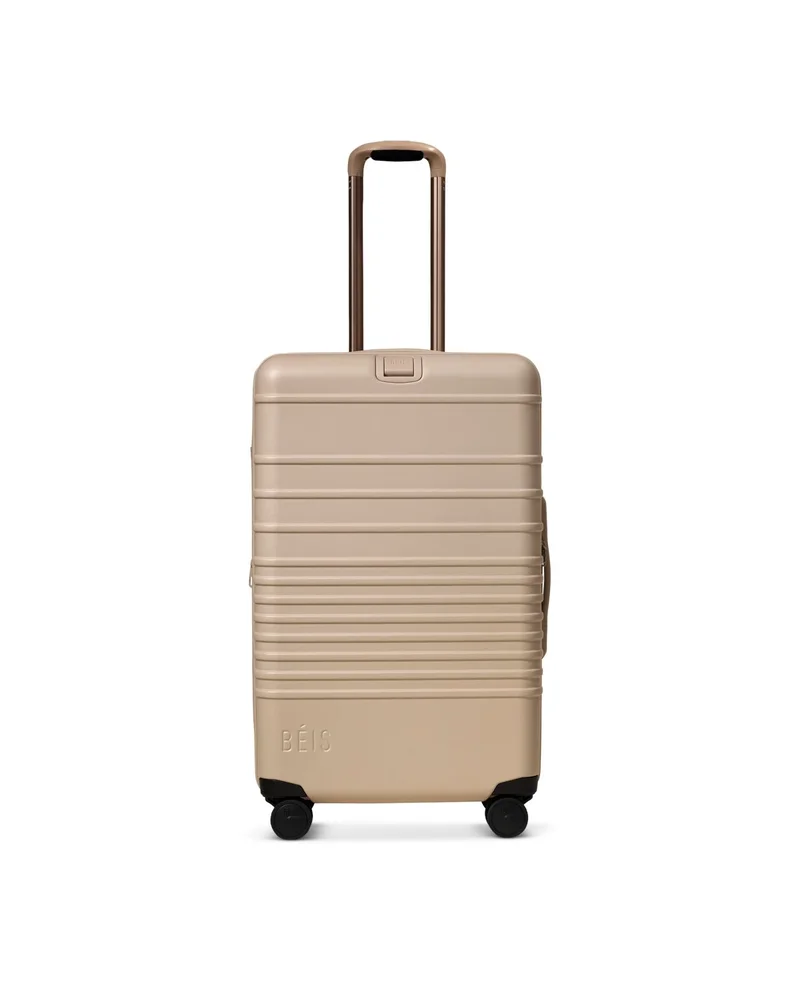 The Medium Check-In Roller in Beige