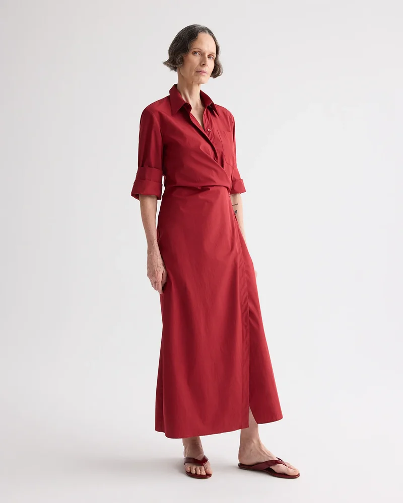 Twpclothing New Earl Dress in Superfine Cotton