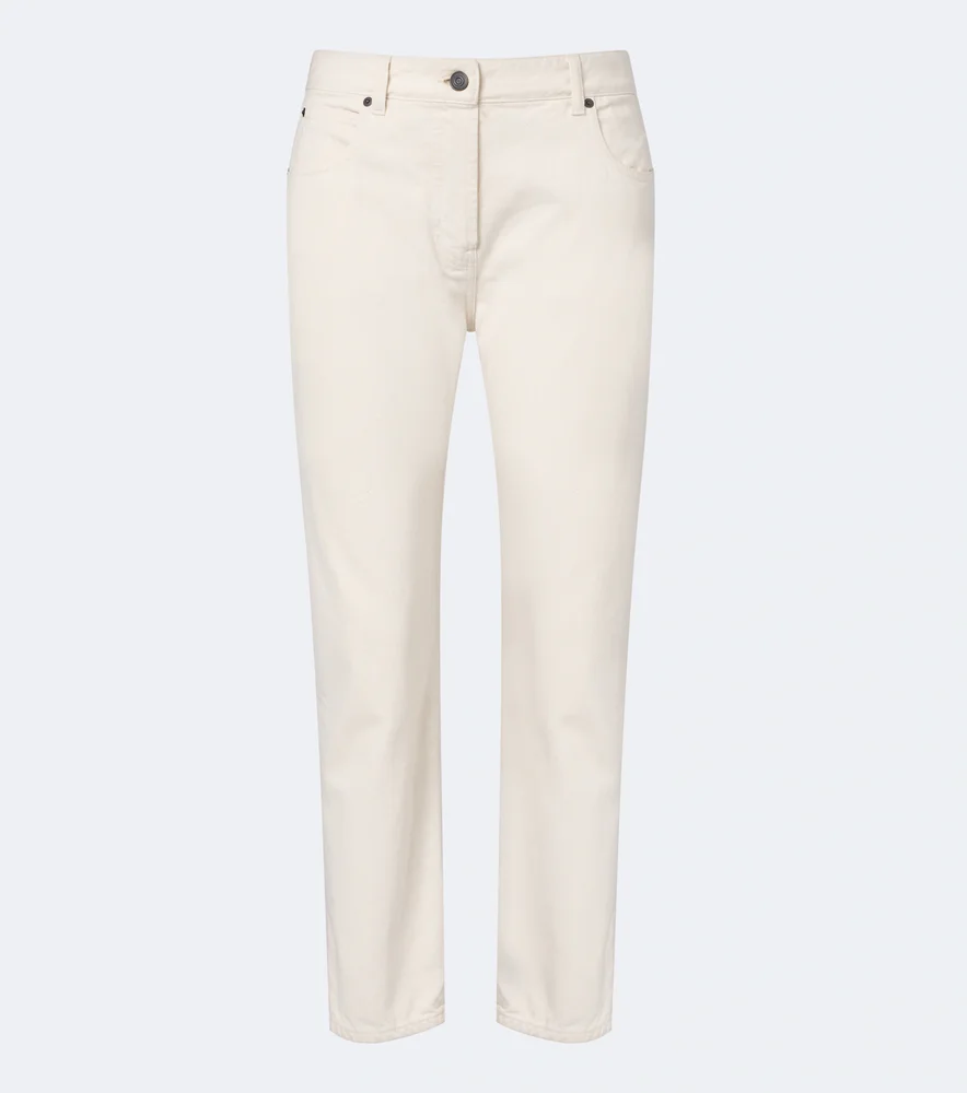 Riaco mid-rise straight jeans
