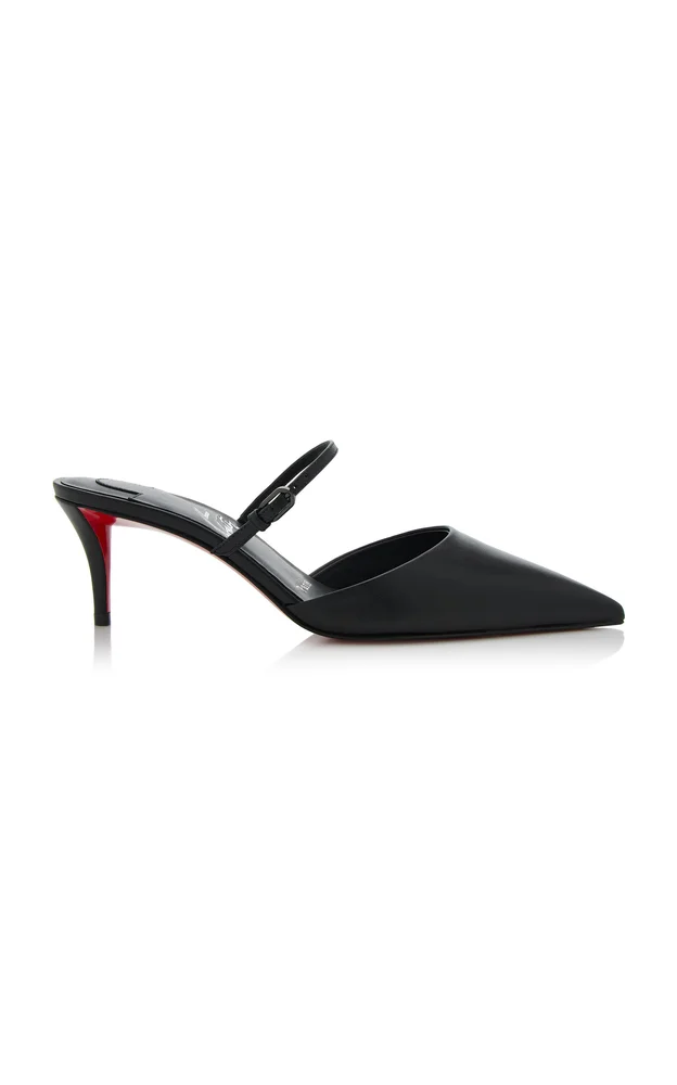 Milena 60mm Leather Mules