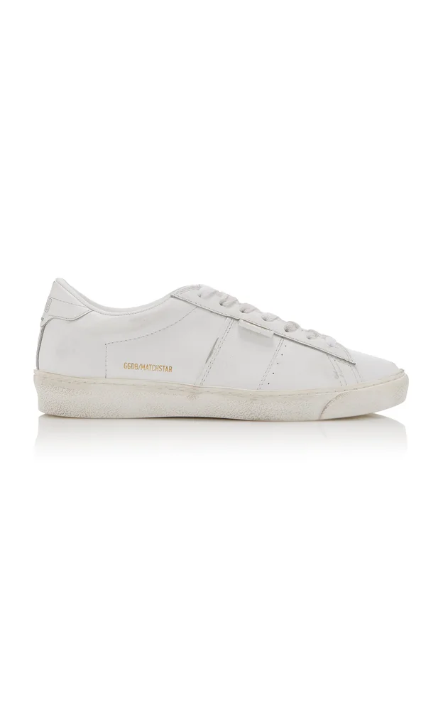 Match Star Leather Sneakers