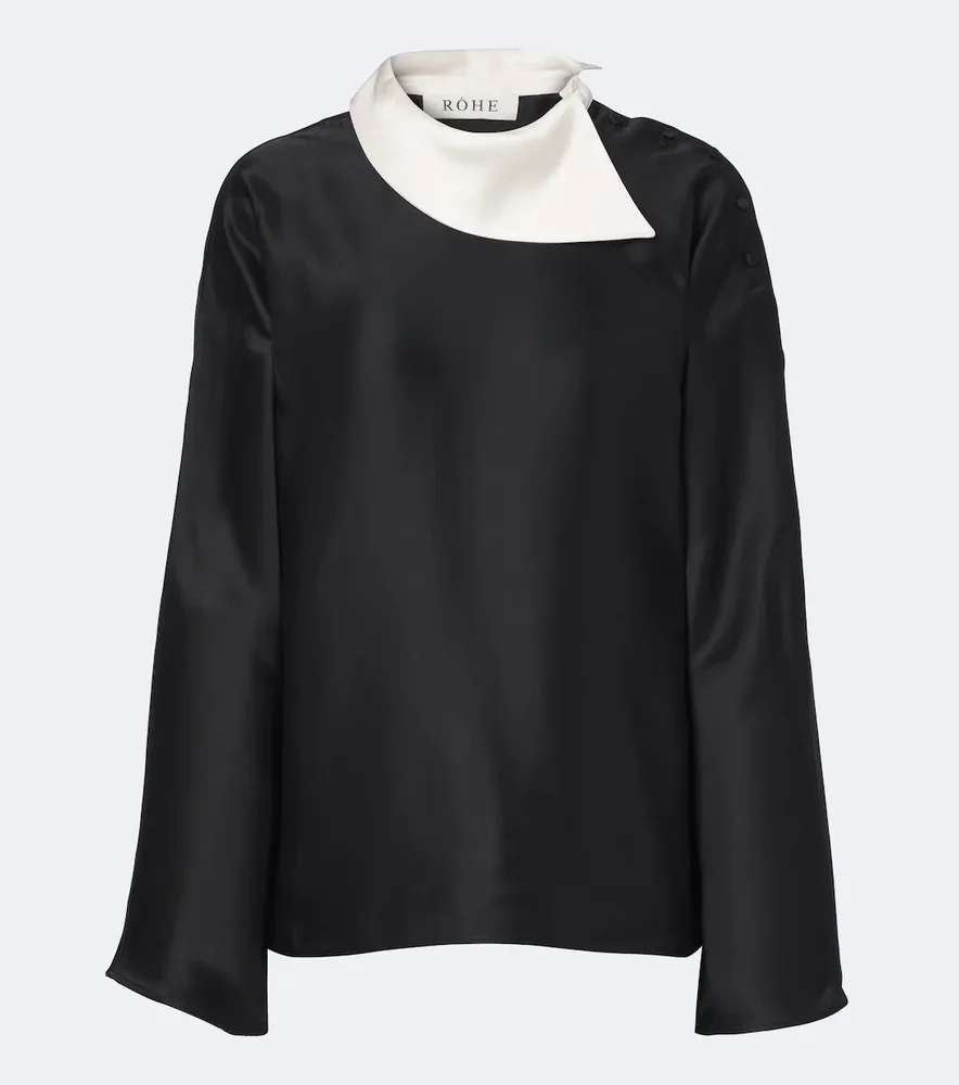 Satin blouse