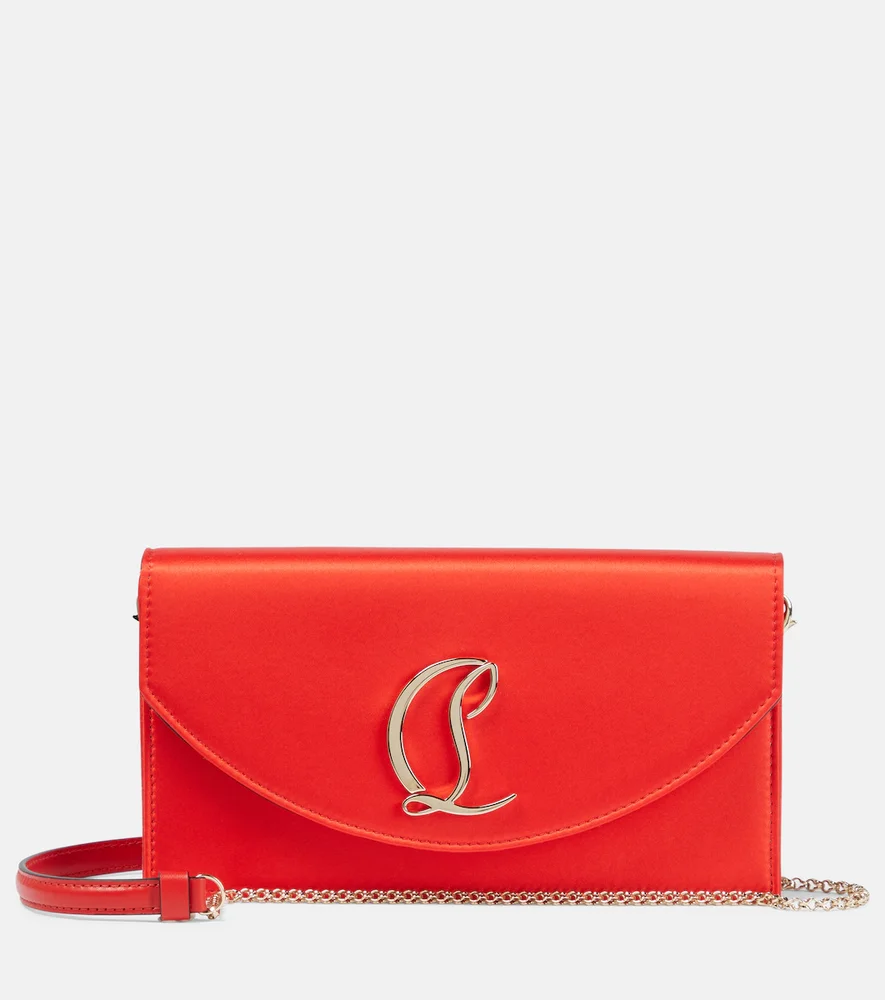 Loubi54 Small Satin Crossbody Clutch