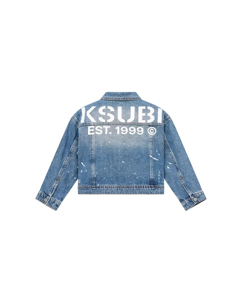 LIL GARAGE JACKET PAINTER BLUE