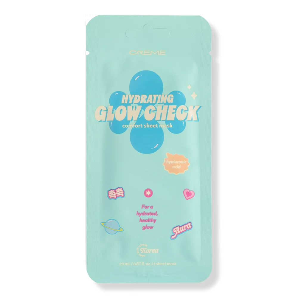 The Crème Shop Glow Check Sheet Mask