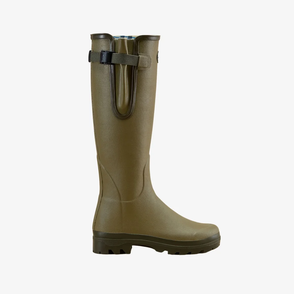 Women's Vierzon Jersey Lined Wellington Boot - Iconic Green