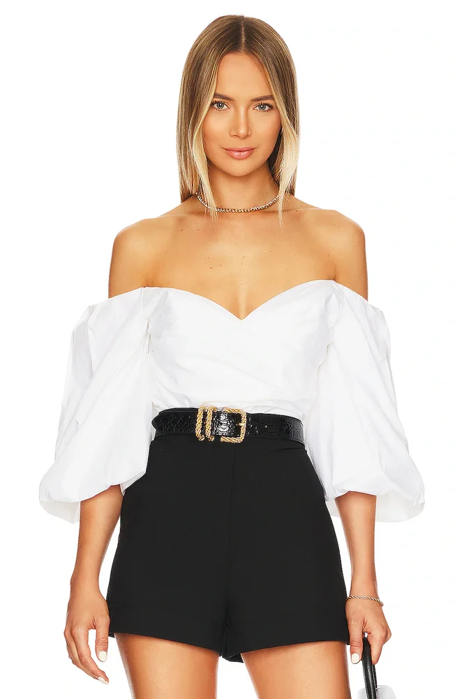 Eva Poplin Top