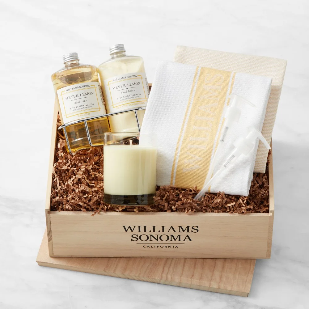 Meyer Lemon Fragrance Gift Crate
