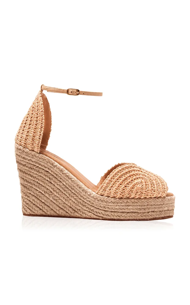 Ava Rafia Espadrille Sandals