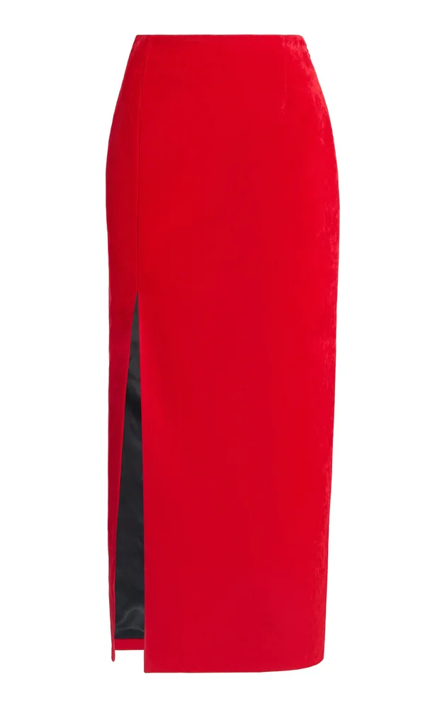 Display Pencil Midi Skirt