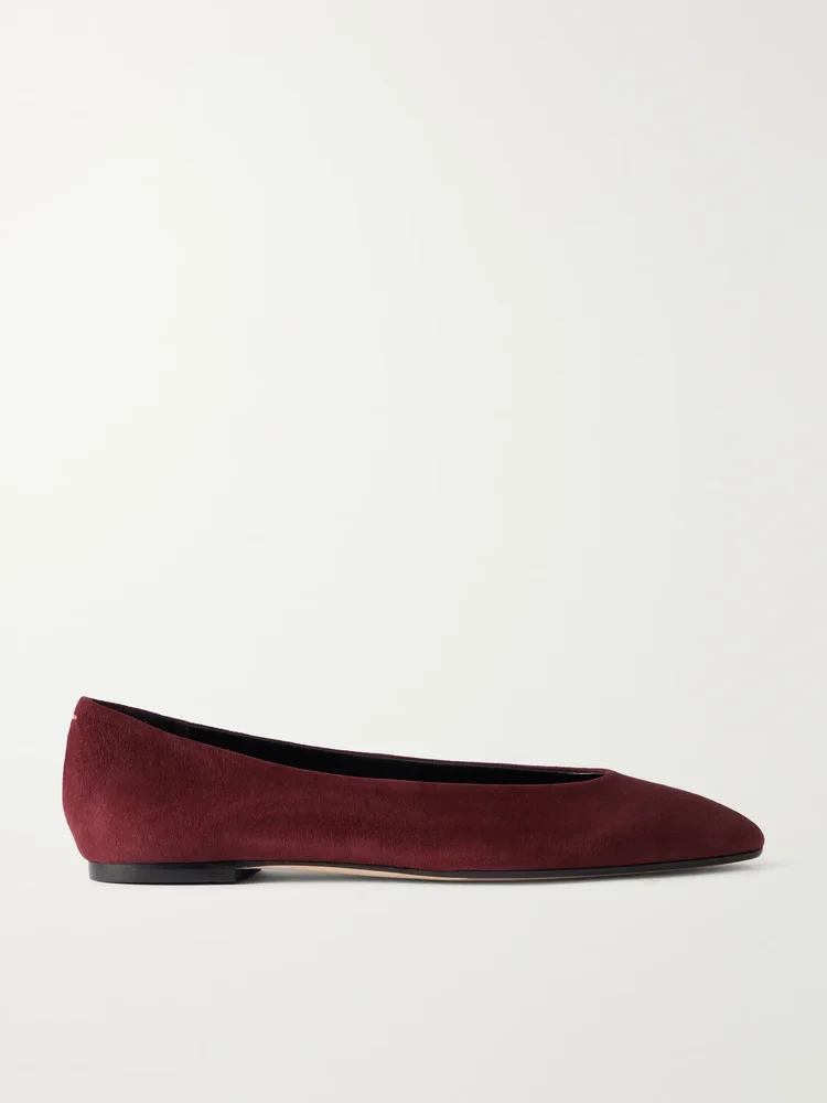 Ellie suede ballet flats