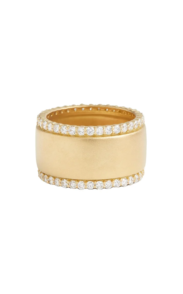 18K Yellow Gold Diamond Ring