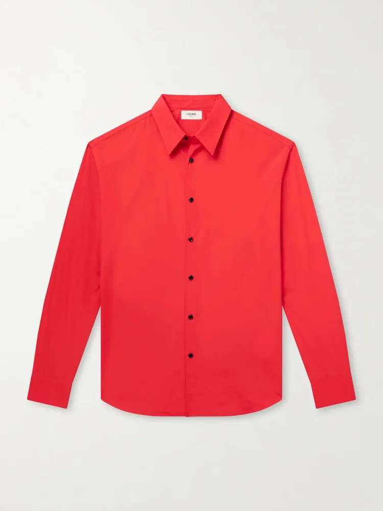 Cotton-Poplin Shirt