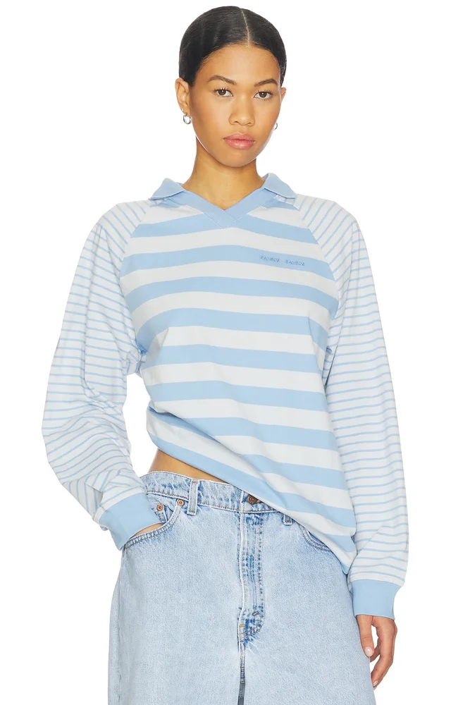 Saella Long Sleeve Polo