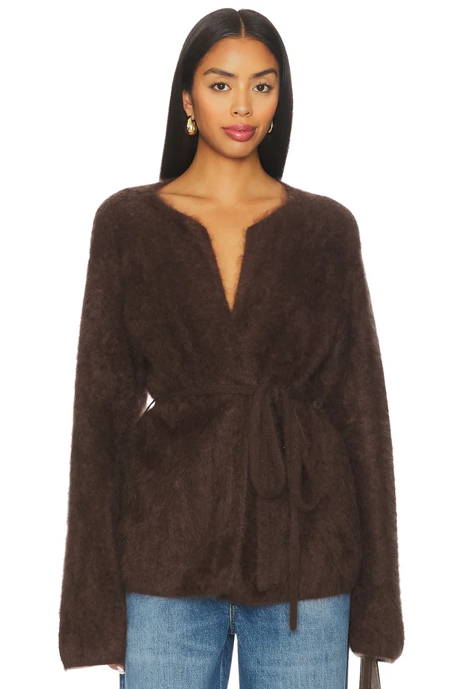 Brushed Cardigan