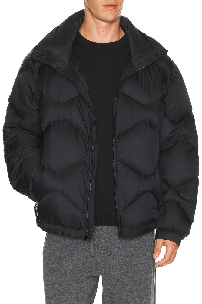 Featherweight Stand Neck Quilted Puffer Jacket