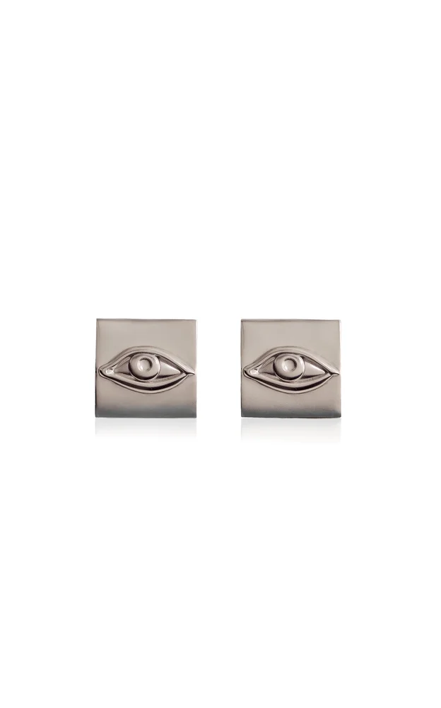 Ain Mid Sterling Silver Earrings