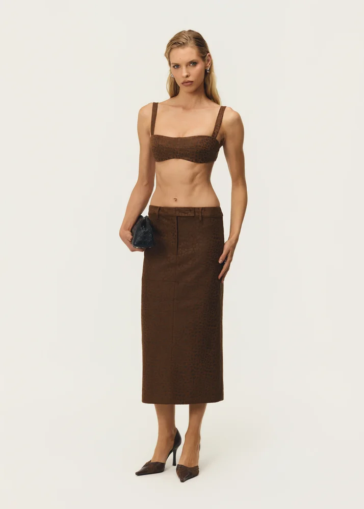 CORA SKIRT CHEETAH