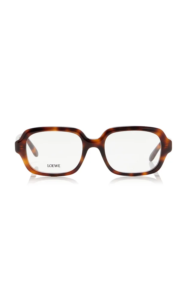 Square-Frame Acetate Glasses