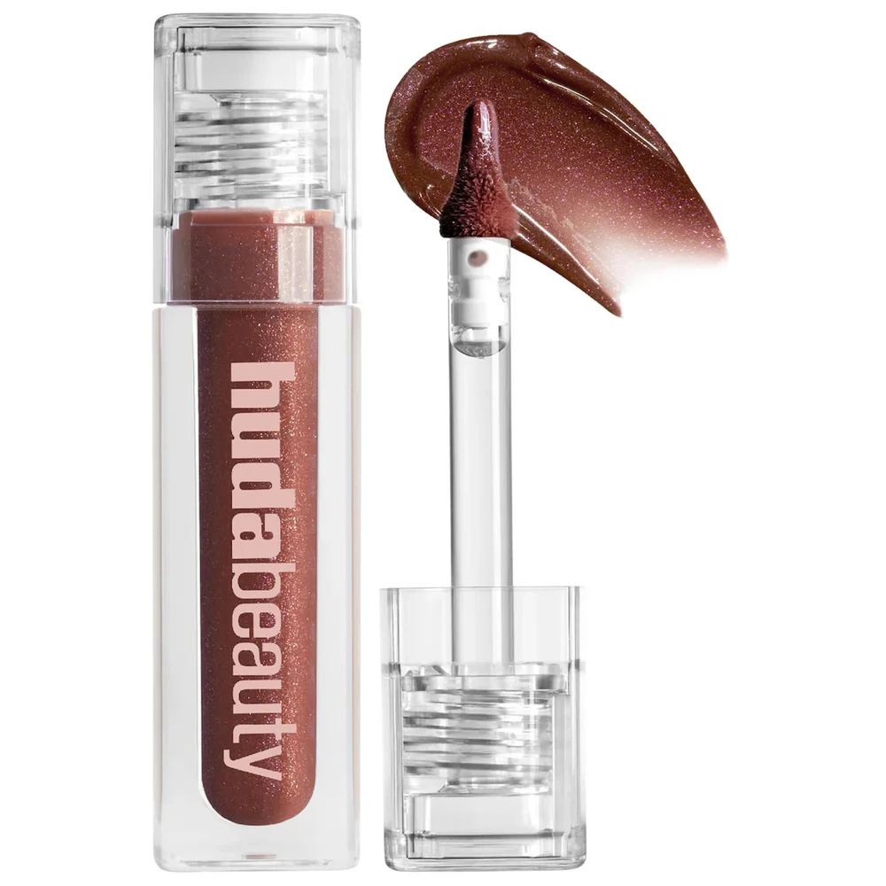 Faux Filler Shiny Non-Sticky Lip Gloss in She Fire
