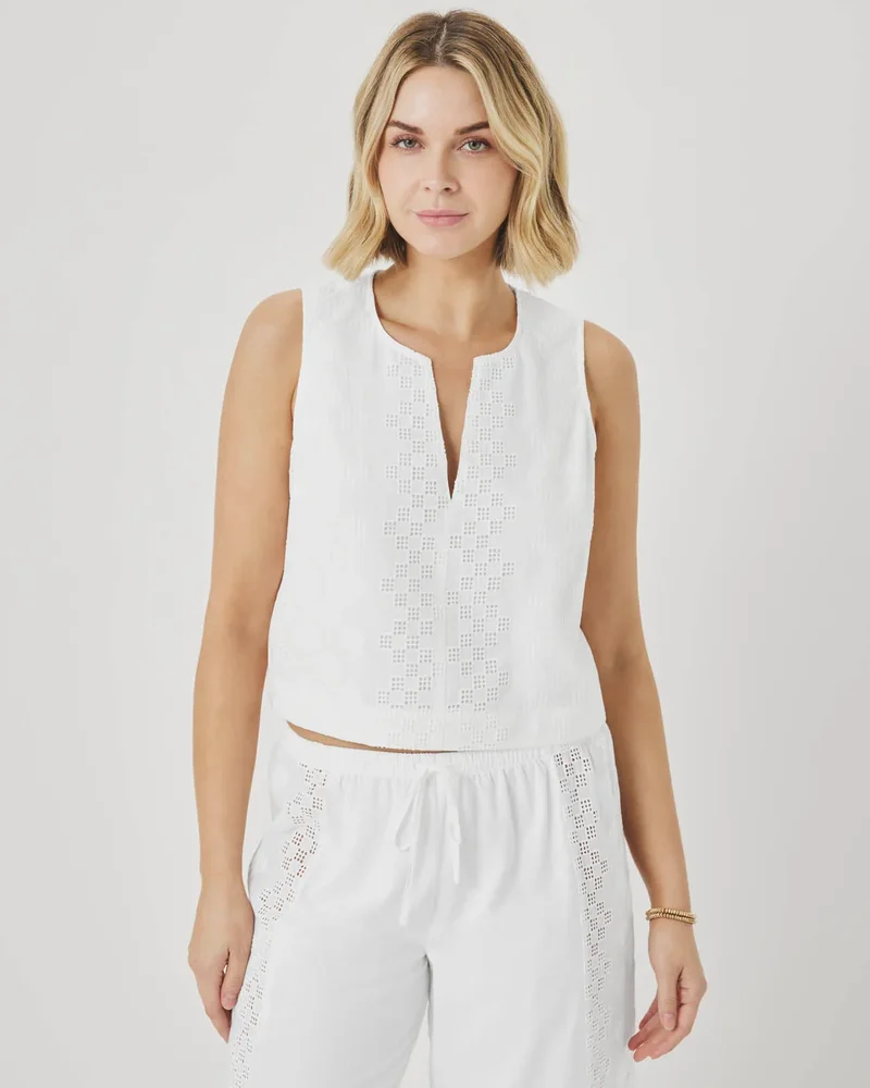 Kenzie Eyelet Tank