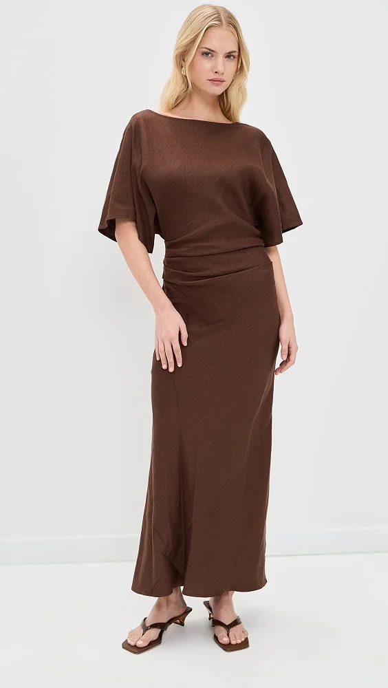 Amelie Linen Dress