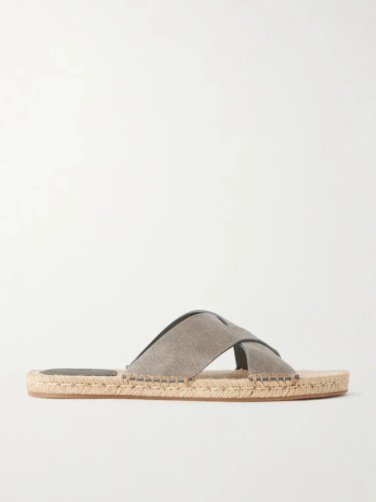 Panarea Suede Sandals