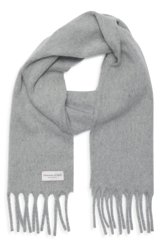 Mull Wool Fringe Scarf