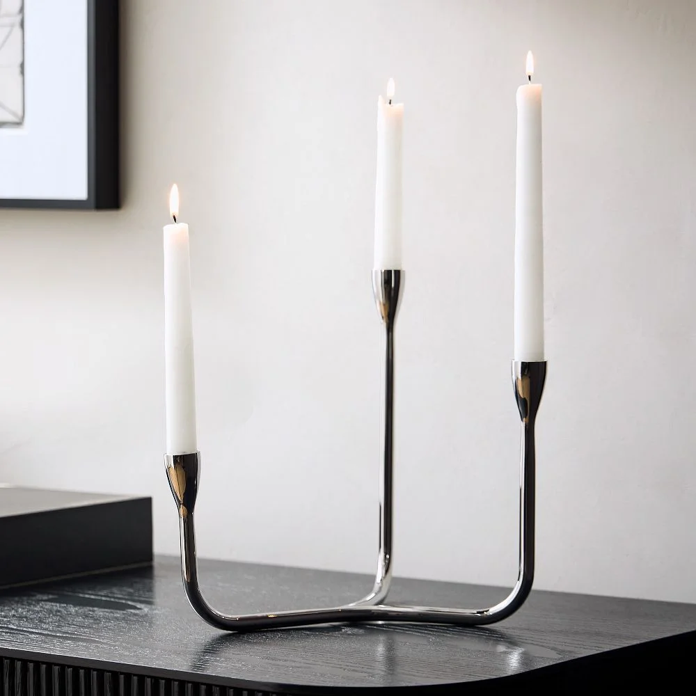 Kuba Metal Taper Centerpiece