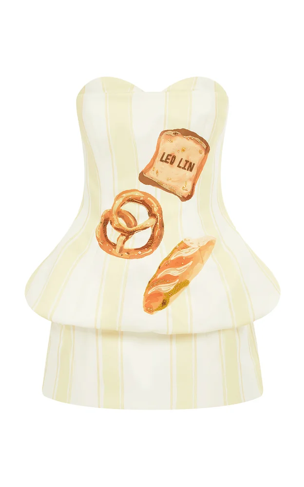Roxie Embellished Twill Mini Dress