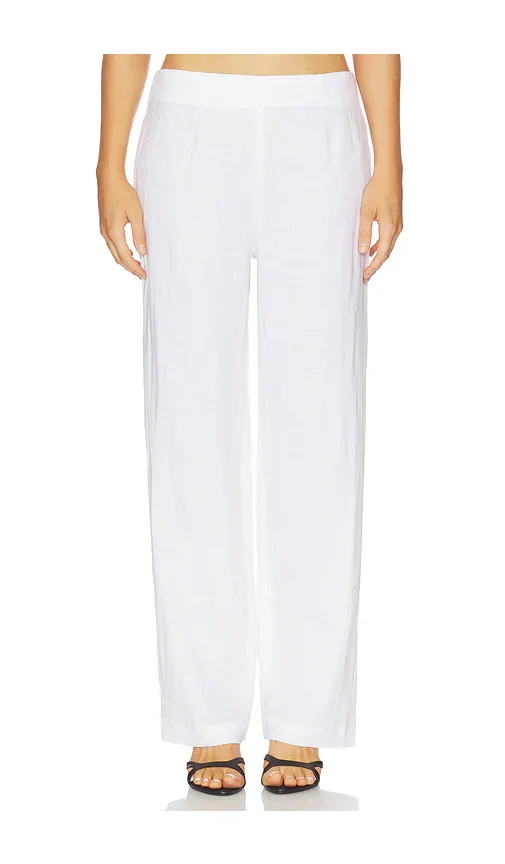 Linen Flat Pant AEXAE