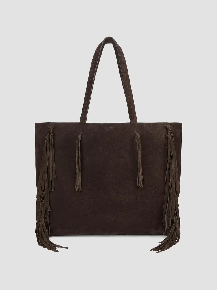Joni Suede Tote Bag