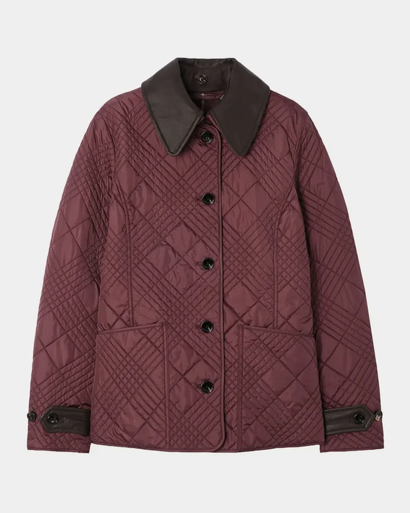 Fernleigh Check Quilted Slim Jacket