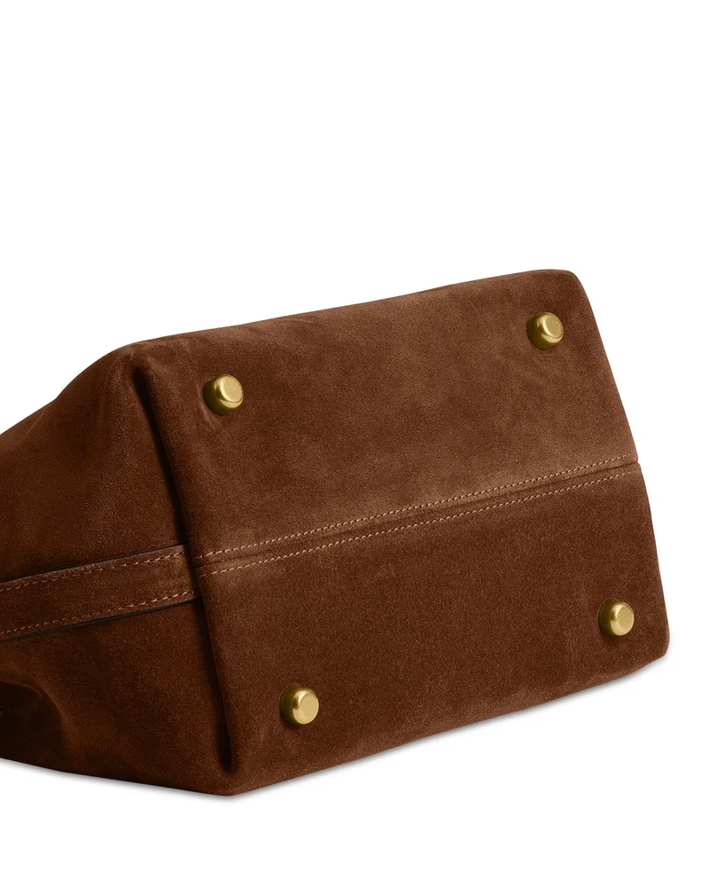 Soft Empire 21 Suede Shoulder Bag