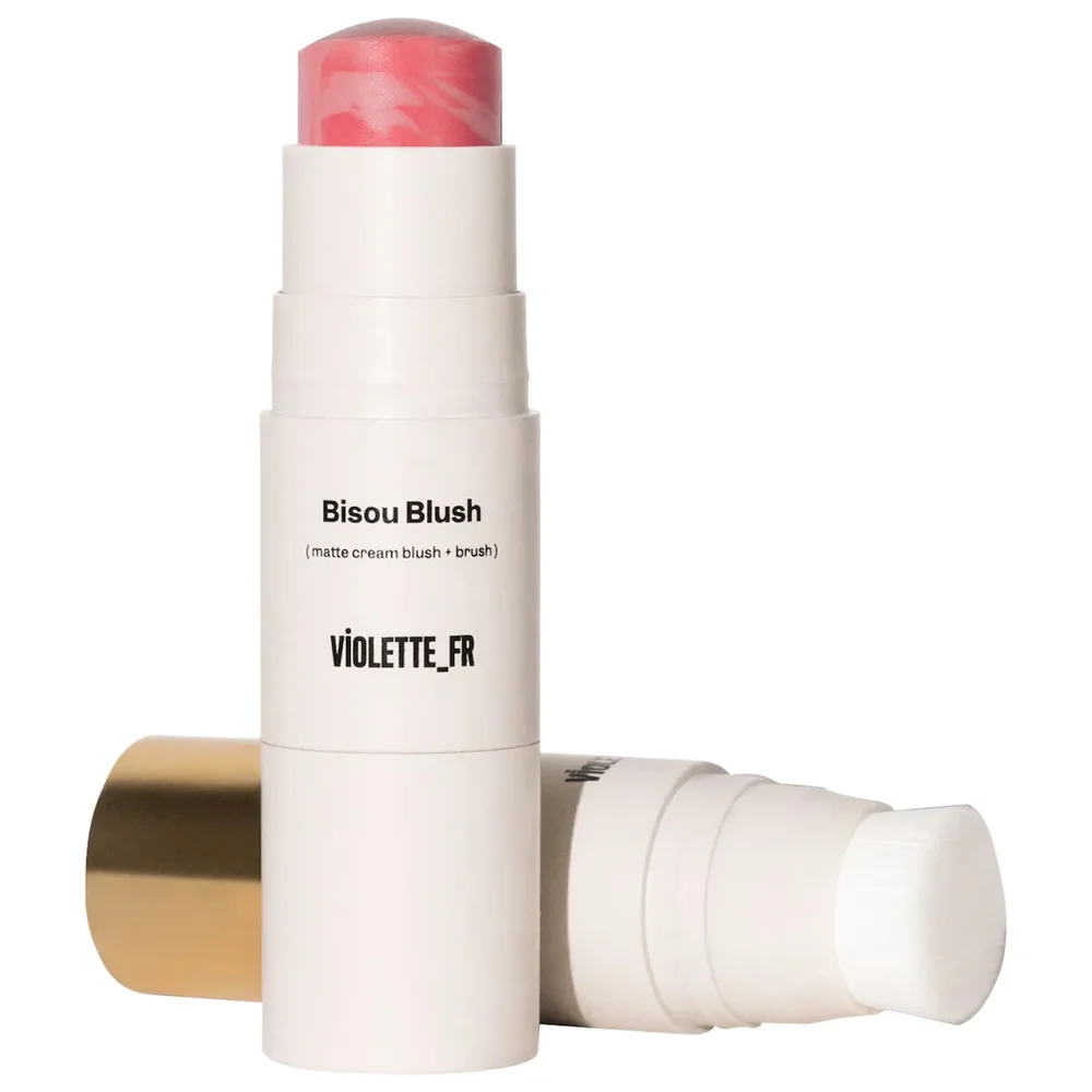 BISOU BLUSH Marbled Cream Blush Stick in Inès