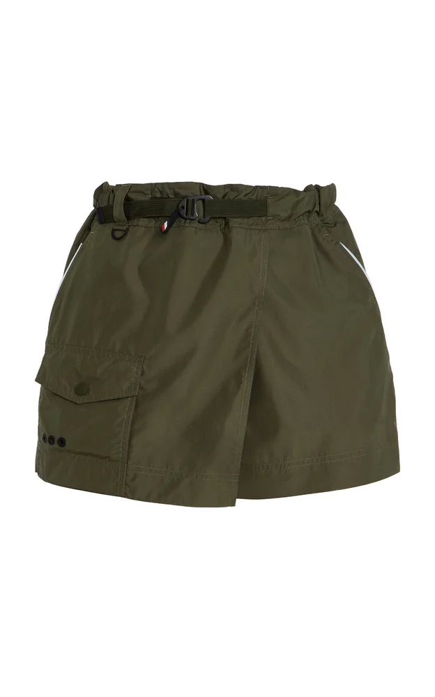 Belted Ripstop Skort