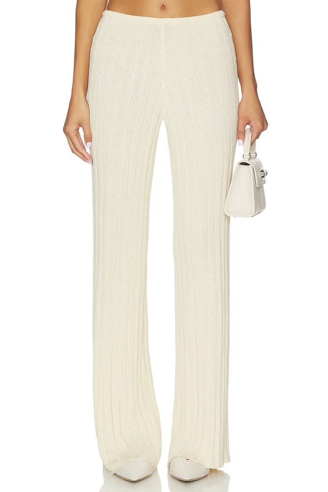 Baha Ribbed Wide Leg