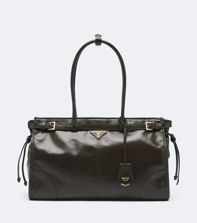 Bonnie Large leather shoulder bag