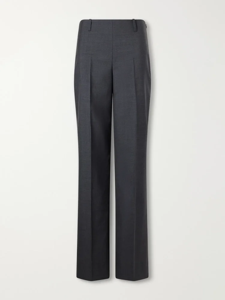New Taper virgin wool straight-leg pants