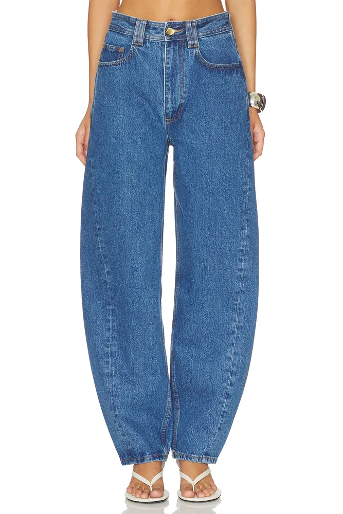 Stevie Barrel Ankle Jeans