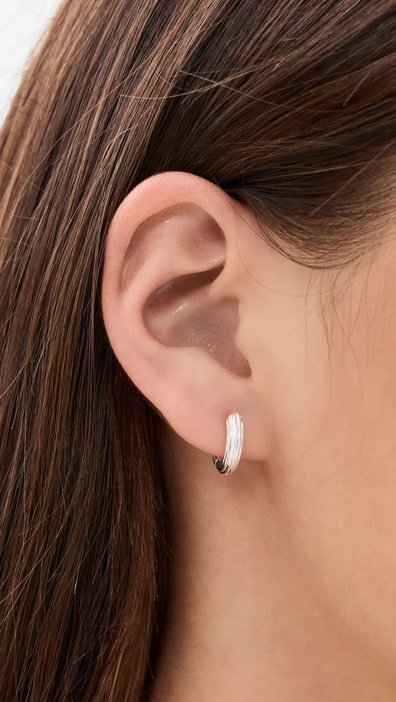 Mini Non-Conformist Hoop Earrings