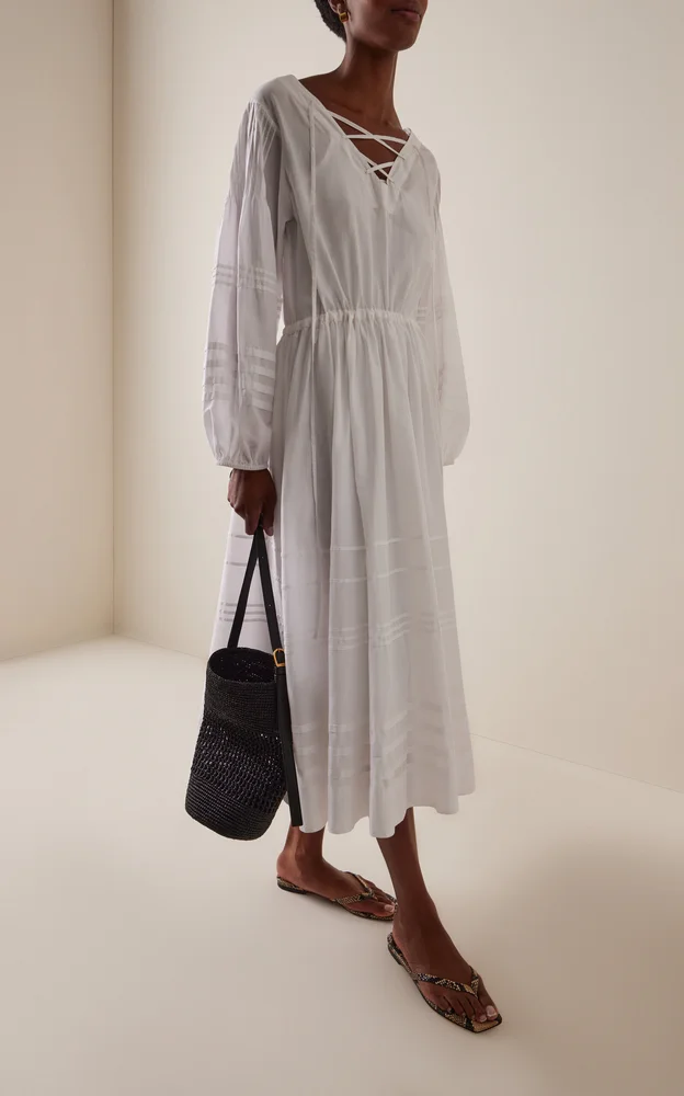 Leonora Cotton Voile Dress